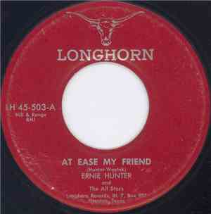 Ernie Hunter And The All Stars  - At Ease My Friend / The Darling Waltz