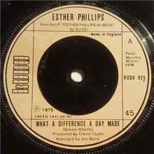 Esther Phillips - What A Difference A Day Made