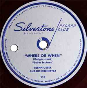 Glenn Osser And His Orchestra - Where Or When / My Heart Stood Still