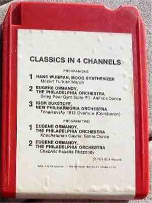 Various - Classics In 4 Channels