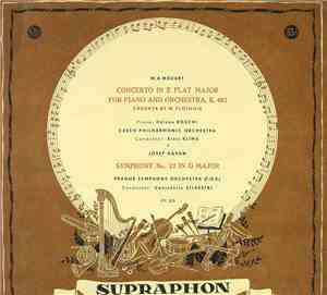 W. A. Mozart, Josef Haydn, Helene Boschi, Alois Klíma, The Czech Philharmon ...