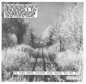 Acoustic Grinder / Turmoil  - If You Feel Right You Have To Do It: Suicide / Greatest Shits