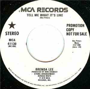 Brenda Lee - Tell Me What It's Like