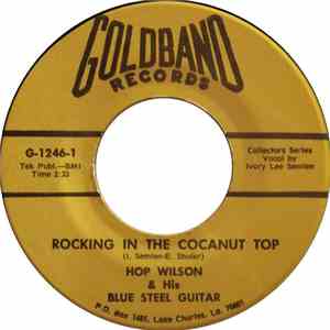Hop Wilson & His Blue Steel Guitar / Ivory Lee Semien - Rocking In The Cocanut Top / Fuse Too Much
