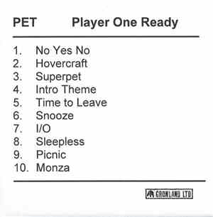 Pet - Player One Ready