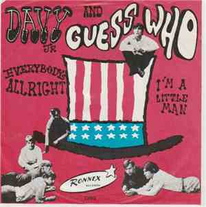 Davy Jr. And Guess Who - Everybody's Allright / I'm A Little Man