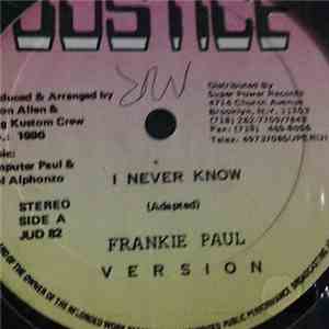 Frankie Paul - I Never Know
