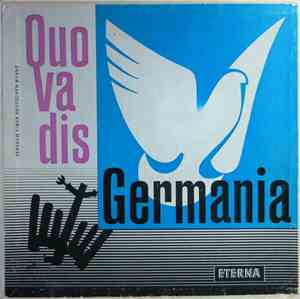 Reimund Schnabel Und Dieter Arnhold - Quo Vadis, Germania?