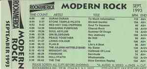 Various - Modern Rock Sept. 1993