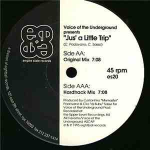 Voice Of The Underground - Jus' A Little Trip