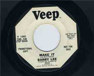 Barry Lee  - Make It / Things Gotta Change