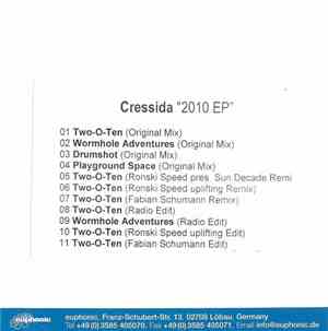 Cressida - 2010 EP
