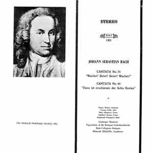 Johann Sebastian Bach, Gächinger Kantorei Stuttgart, Helmuth Rilling, Bach  ...