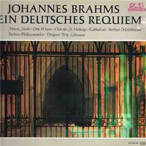 Johannes Brahms, Maria Stader, Otto Wiener, Berliner Philharmoniker Dirigen ...