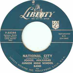 Joiner, Arkansas Junior High School Band - National City