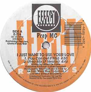 Prep MC - I Just Want To Use Your Love