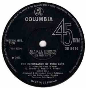 Vince Hill - The Importance Of Your Love (L'important, C'est La Rose)