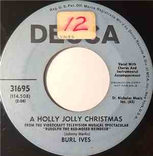 Burl Ives - A Holly Jolly Christmas / Snow For Johnny