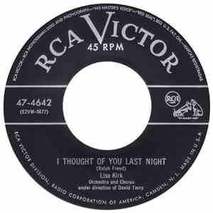 Lisa Kirk - I Thought Of You Last Night