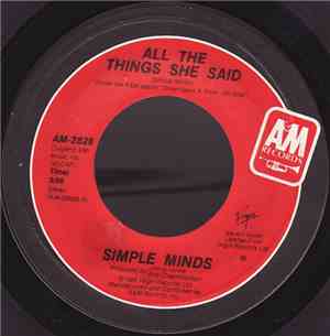 Simple Minds - All The Things She Said