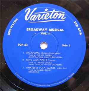 Various - Broadway Musical Vol. 1