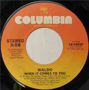 Waldo  - When It Comes To You