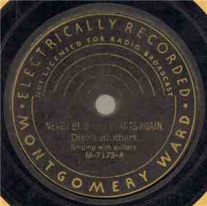 Dixon Brothers - Never Be Sweethearts Again / Dark Eyes