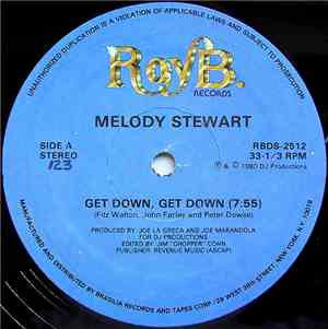 Melody Stewart - Get Down, Get Down / Action Satisfaction