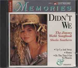 Sheila Southern - Didn't We - The Jimmy Webb Songbook