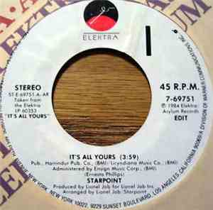 Starpoint - It's All Yours