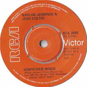 Waylon Jennings & Jessi Colter - Suspicious Minds