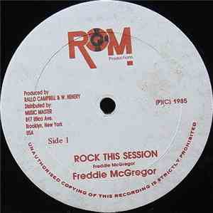 Freddie McGregor / Little John - Rock This Session / Man To Man Is Unjust