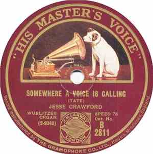 Jesse Crawford - Somewhere A Voice Is Calling / Serenade