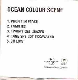 Ocean Colour Scene - Mixes June '99