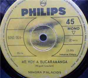 Sonora Palacios - Me Voy A Bucaramanga / Angustia