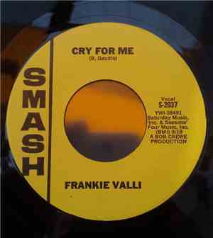Frankie Valli - You`re Ready Now / Cry For Me