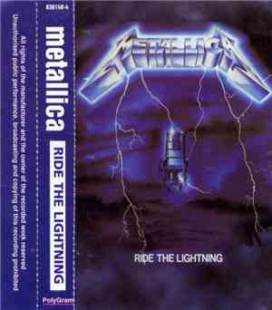 Metallica - Ride The Lightning