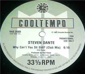 Steven Dante - Why Can't You Sit Still?