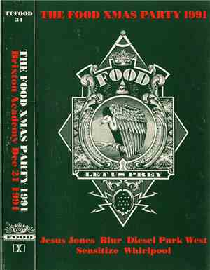 Various - The Food Xmas Party 1991 (Brixton Academy Dec 21 1991)