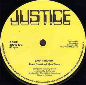 Barry Brown - From Creation I Man There