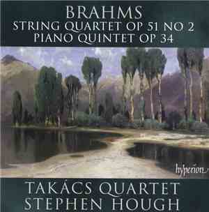 Brahms, Takács Quartet, Stephen Hough - String Quartet Op. 51 No. 2 • Piano ...