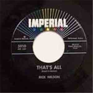 Ricky Nelson  - That's All