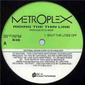 DJ Bone - Riding The Thin Line