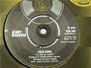 Gerry Marsden - Your Song