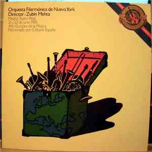 Orquesta Filarmónica De Nueva York . Zubin Mehta - Madrid. Teatro Real, 21  ...