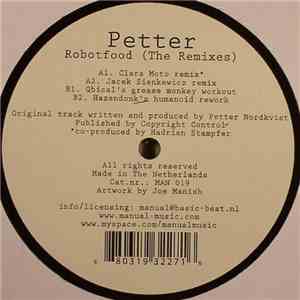 Petter  - Robotfood (The Remixes)