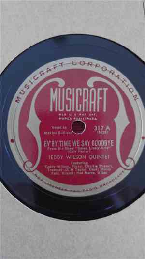 Teddy Wilson Quintet - Ev'ry Time We Say Goodbye / This Heart Of Mine