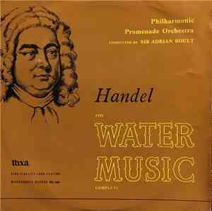 Georg Friedrich Händel, Sir Adrian Boult, The Philharmonic Promenade Orches ...