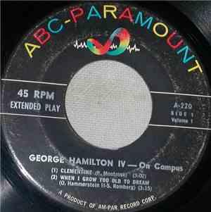 George Hamilton IV - On Campus Volume I