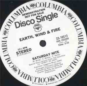 Earth, Wind & Fire - Saturday Nite